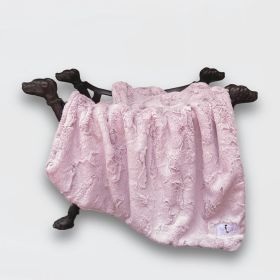 Dolce Vita Dog Blankets (Color: Rosewater, size: Throw)