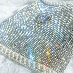 Imperial Crystal Dog Harness (Color: Imperial Crystal, size: MD)