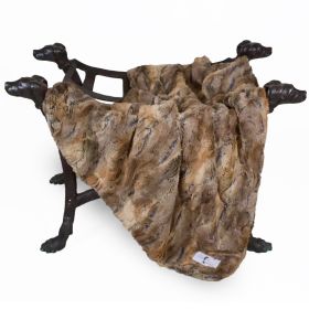 Deluxe Dog Blankets (Color: Red Fox, size: Throw)