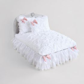 Enchanted Nights Dog Bed Collection (Color: Sterling)