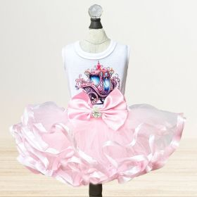 Goddess Dog Tutu Dress Collection (Color: Freya, size: LG)
